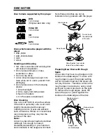 Предварительный просмотр 5 страницы Power Acoustik PADVD-340TV Owner'S Manual