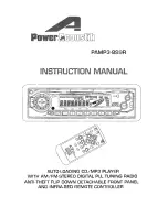 Предварительный просмотр 1 страницы Power Acoustik PAMP3-899R Instruction Manual