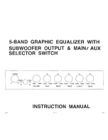 Power Acoustik PEQ-35 Instruction Manual preview