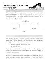 Preview for 1 page of Power Acoustik PEQ-50P Manual