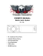 Power Acoustik PL-10A Owner'S Manual preview