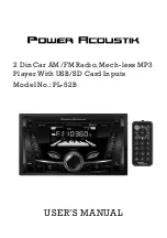 Предварительный просмотр 1 страницы Power Acoustik PL-52B User Manual