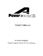 Power Acoustik Plasma Sphere TS1440-2 Owner'S Manual preview