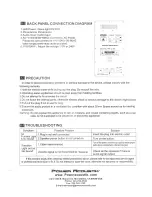 Предварительный просмотр 4 страницы Power Acoustik PPA-2100L User Manual