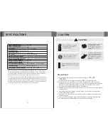 Предварительный просмотр 5 страницы Power Acoustik PT-120CM Owner'S Manual