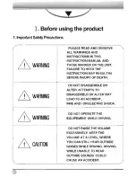 Предварительный просмотр 3 страницы Power Acoustik PT-567MH User Manual