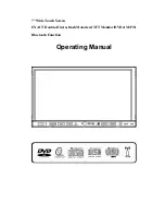 Power Acoustik PTID-7350NBT Operating Manual preview