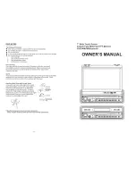 Power Acoustik PTID-8970 Owner'S Manual preview