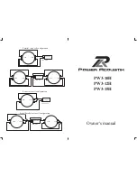 Power Acoustik PW3-10H Owner'S Manual preview