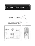 Power Acoustik TUNER-2R Instruction Manual preview