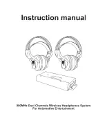 Предварительный просмотр 1 страницы Power Acoustik WLHP-900RFT Instruction Manual