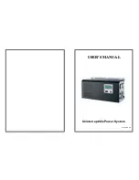 Power-all Uninterruptible Power System User Manual preview