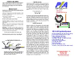 Power Arc CD2LM Owner'S Manual предпросмотр