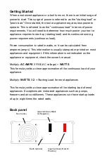 Предварительный просмотр 4 страницы Power Bright APT1200-12 User Manual