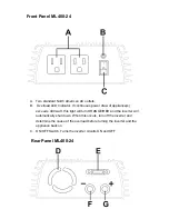 Предварительный просмотр 6 страницы Power Bright ERP1100-12 User Manual