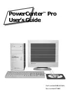 Power Computing PowerBase Low-Profile User Manual preview