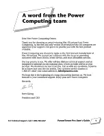 Preview for 6 page of Power Computing PowerTower Pro User Manual