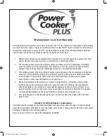 Предварительный просмотр 17 страницы Power Cooker Plus PPC780P Owner'S Manual