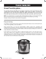 Preview for 11 page of Power Cooker Plus PPC780P User Manual