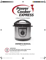 Preview for 1 page of Power Cooker YBD60-100 Owner'S Manual