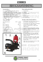 Preview for 3 page of Power Craft Garden 71999 Instruction Manual