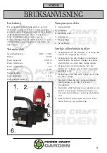 Preview for 6 page of Power Craft Garden 71999 Instruction Manual