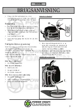 Предварительный просмотр 8 страницы Power Craft Garden 89037 Instruction Manual