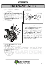 Предварительный просмотр 9 страницы Power Craft Garden 89037 Instruction Manual