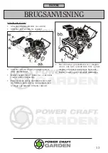 Предварительный просмотр 13 страницы Power Craft Garden 89037 Instruction Manual