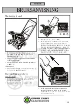 Предварительный просмотр 18 страницы Power Craft Garden 89037 Instruction Manual