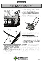 Предварительный просмотр 34 страницы Power Craft Garden 89037 Instruction Manual