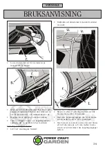 Предварительный просмотр 36 страницы Power Craft Garden 89037 Instruction Manual