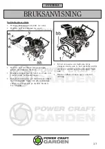 Предварительный просмотр 37 страницы Power Craft Garden 89037 Instruction Manual