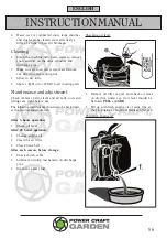 Предварительный просмотр 56 страницы Power Craft Garden 89037 Instruction Manual