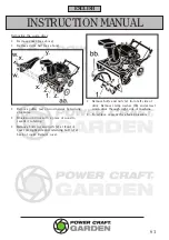 Предварительный просмотр 61 страницы Power Craft Garden 89037 Instruction Manual