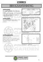 Preview for 5 page of Power Craft Garden 89063 Instruction Manual