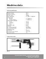 Preview for 4 page of Power Craft 1050W Original Instructions & Warranty