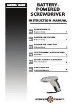 Power Craft 10607 Instruction Manual предпросмотр