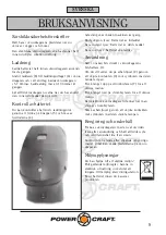 Предварительный просмотр 8 страницы Power Craft 10607 Instruction Manual