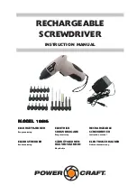 Power Craft 10616 Instruction Manual preview