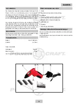 Предварительный просмотр 3 страницы Power Craft 10616 Instruction Manual