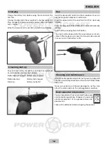 Preview for 12 page of Power Craft 10616 Instruction Manual