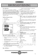 Preview for 5 page of Power Craft 10650 Instruction Manual