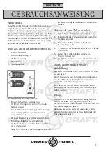 Preview for 8 page of Power Craft 10650 Instruction Manual