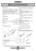 Preview for 2 page of Power Craft 10653 Instruction Manual