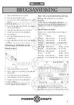 Preview for 3 page of Power Craft 10653 Instruction Manual