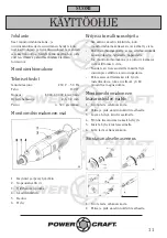 Предварительный просмотр 11 страницы Power Craft 10653 Instruction Manual