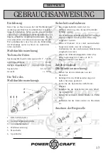 Preview for 17 page of Power Craft 10653 Instruction Manual