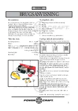 Preview for 3 page of Power Craft 11544 Instruction Manual