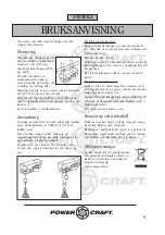 Preview for 8 page of Power Craft 11544 Instruction Manual